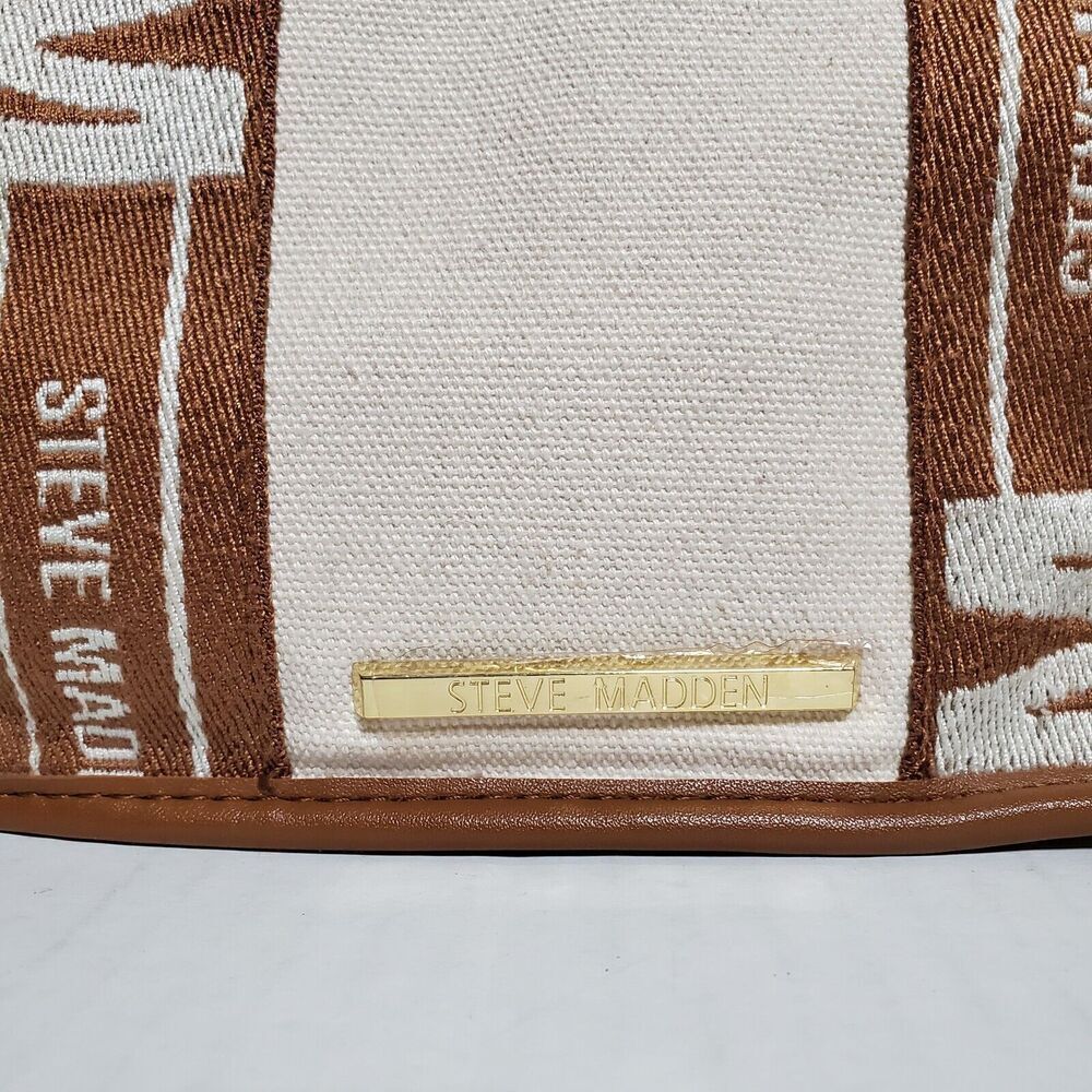 Steve Madden Tiktok Satchel Bwebber Creme Brown Bag Tiktok Viral Purse - Picture 4 of 16